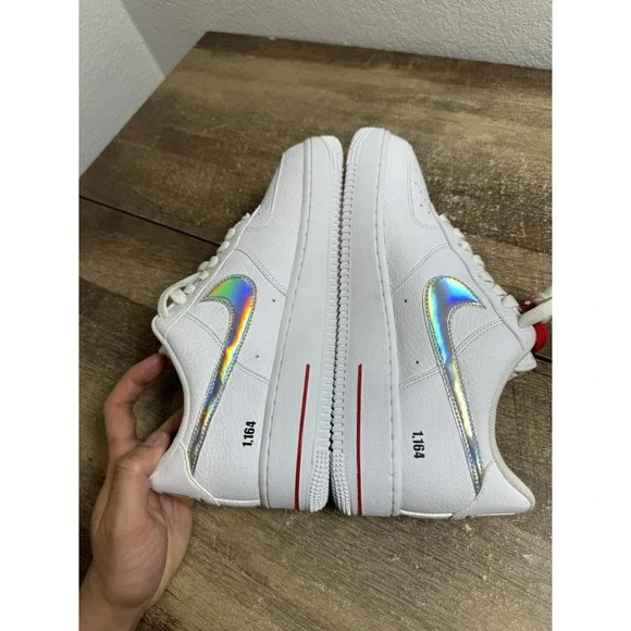 SAMPLE Nike Air Force 1 TEDx Portland Sz 9 ted x pdx Promo Exclusive lot pe